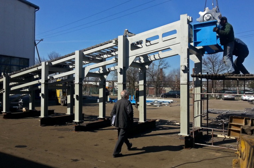 Gießband für Kupfermasseln